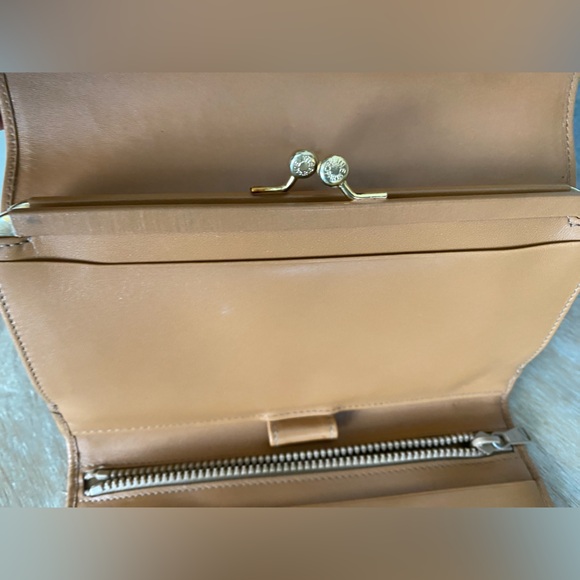 Vintage Celine Macadam Triomphe Clasp Wallet - Picture 4 of 7